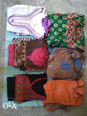 Old Cloths - Churidar, Nighties & Men Shirt and