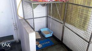 Persian cat cage 5*5 height and width. Urgent sell.