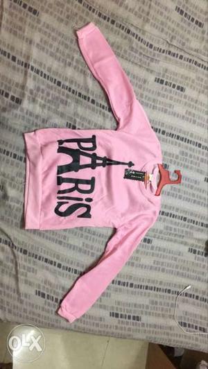 Pink Paris Long-sleeved Shirt