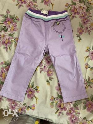 Pumkin Patch branded purple pants. brand new,
