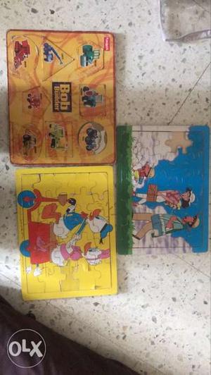 Wooden puzzles for kids below 5