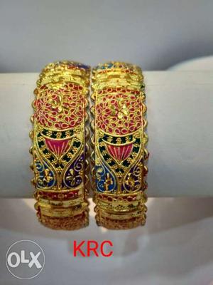 ₹ 120/- brand new minakari work in bangles with