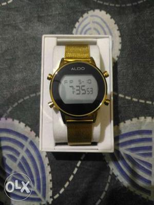 ALDO original watch with box mrp 