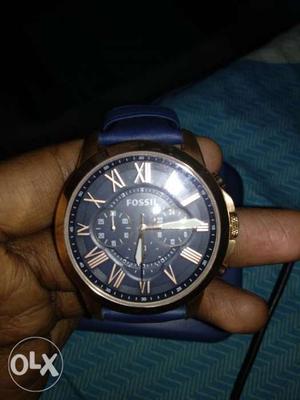 All new fossil watch with billl and without used