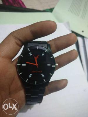 Fastrack 10 days old chain watch...new working