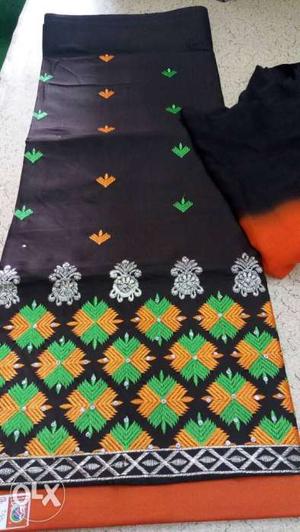 Ladies designer embroidery suit with dupatta