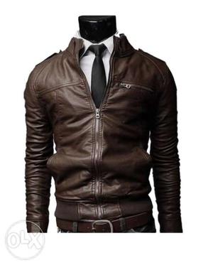 Mens leather jacket. not used, fresh item,
