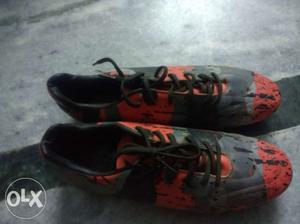 Nivia radar football shoes. shoe size 10