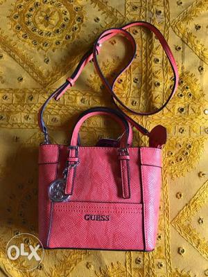 Original Unused Guess bag with the tag in place