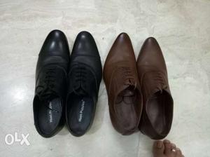 Pair of Branded unused leather formal shoes,