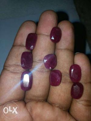 Red ruby Gemstone top colour 1ct 555rs astrology