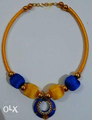 Silk thread Necklace Each Rs. 100 only