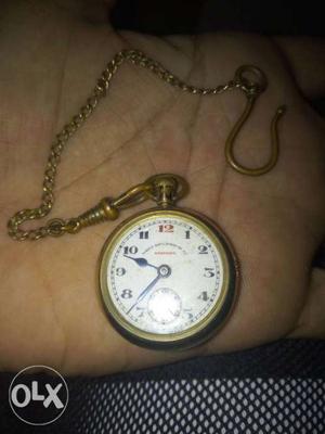 West end pocket watch 20 migrants solid gold with