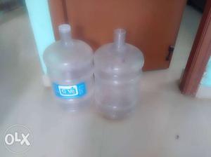 2 nos of water can