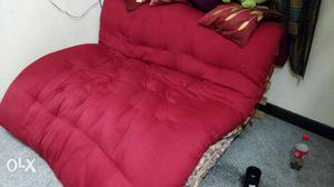 3 seater/sleeper Futon with hard and soft