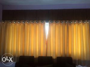 5 curtains in Rs  each, newly stiched