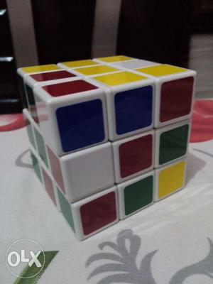 An untouched cube and in very nice condition