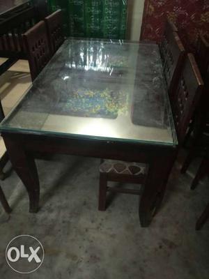 Dining table shagwan with 6 seater at satya