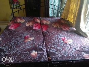 Furniture crafts iron king size bed. it has 1.5