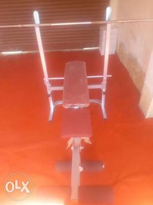 1 3 in 1 Bench, 100 kg weight, 5ft Road,