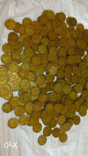 100 coins of 20 paise at very fine condition