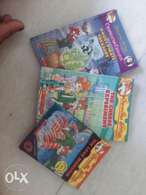 3 books of Geronimo Stilton just for Rs 750
