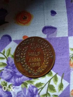 Antique coin  east india company (this is