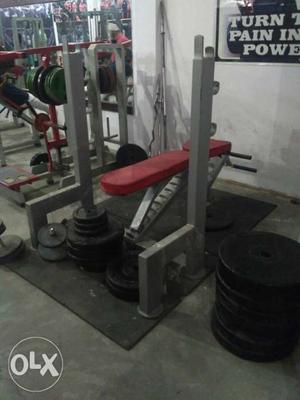 Chest press bench in very very heavy quality