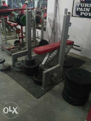 Chest press bench in very very heavy quality