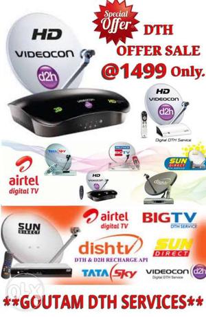 Dth Offer^^New Connections at Just rs Only.Hurry Up!!