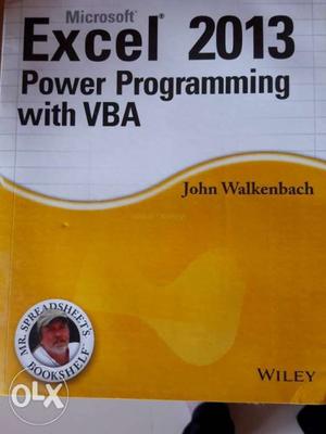 Excel  power programming with VBA