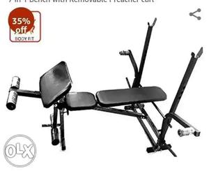 Gym bench never used 6 month warranty