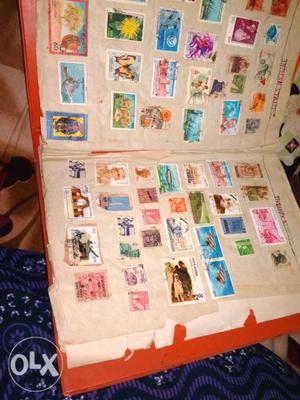 Indian and foreign stamps more than 60 countries