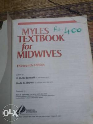 Myles Textbook For Midwives Book