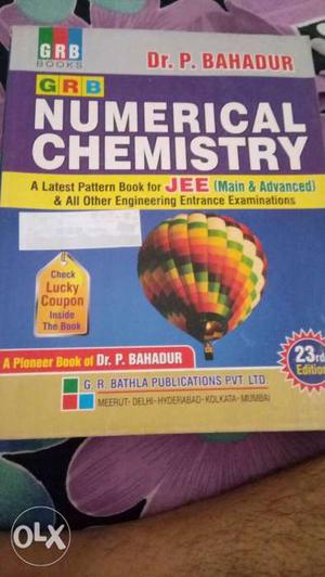 Numerical chemistry Dr P bahadur jee(main and