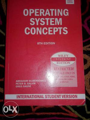 Operating System by Galvin.Like new.Original
