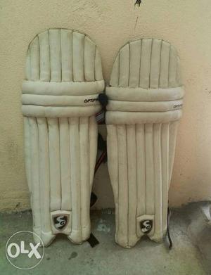 Pair Of White SG leg Guards