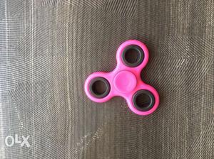 Pink 3-lobed Fidget Spinner