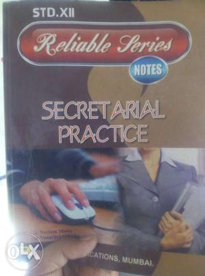 Reliable Series Notes Secretarial Practice Book