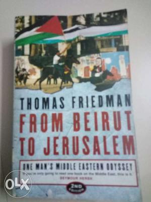 Thomas Friedman - 'From Beirut to Jerusalem' 2nd
