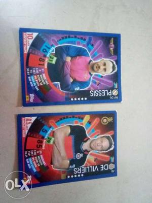 Two Trading Cards