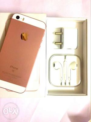 APPLE IPHONE SE,32 GB,rose gold. Includes:(full