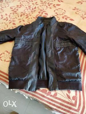 Amazing black new leather jacket bought for