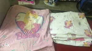Barbie bed sheet and pillow cover