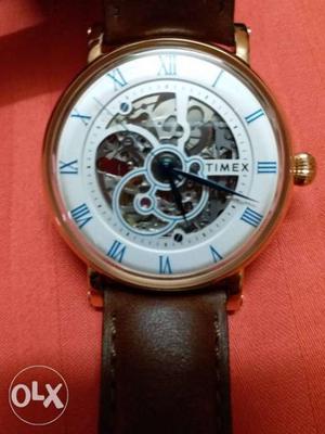Brand New Timex Automatic Skeleton Dial