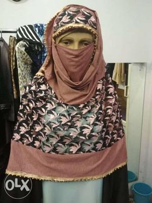 Designer Niqab Dupatta Stole