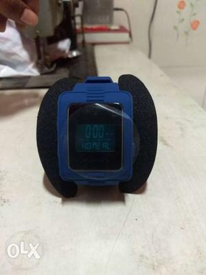 FasTrack original blue dial digital watch