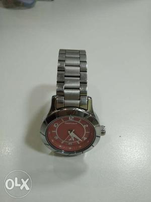 Fastrack Stainless Steel watch 50m wr