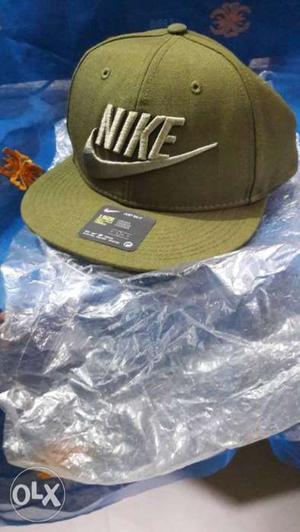 Green Nike Cap