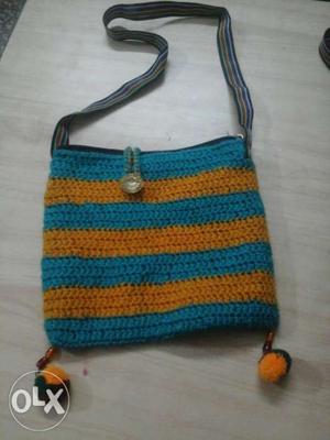 Handmade sling bag
